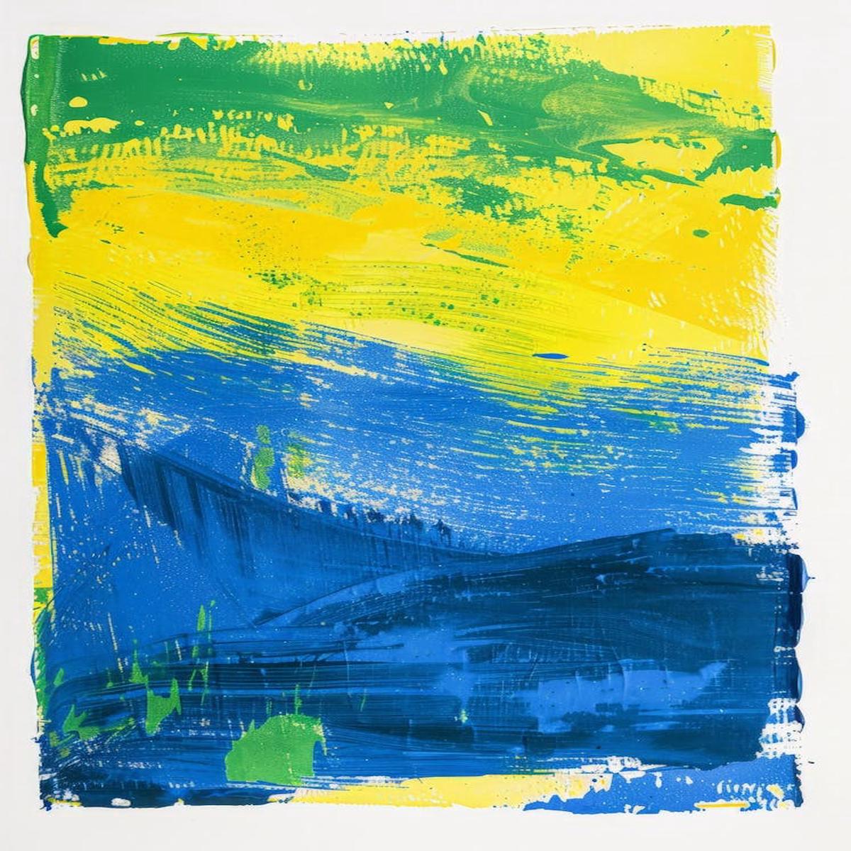 'Blue And Yellow' 1