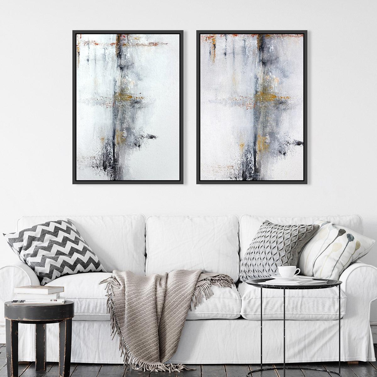 Worn Away, Abstract Art Duo