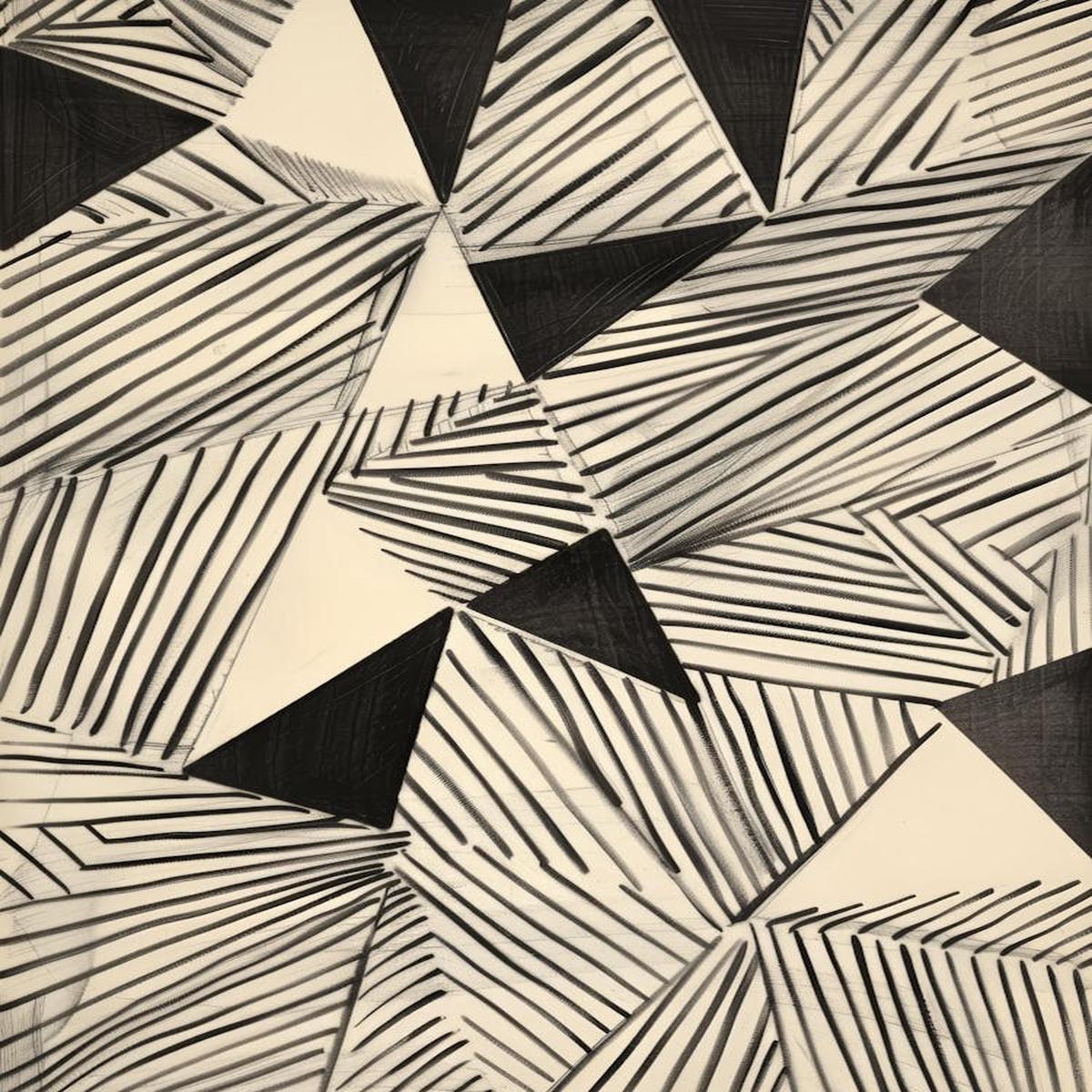 'Black And White Triangles' 2