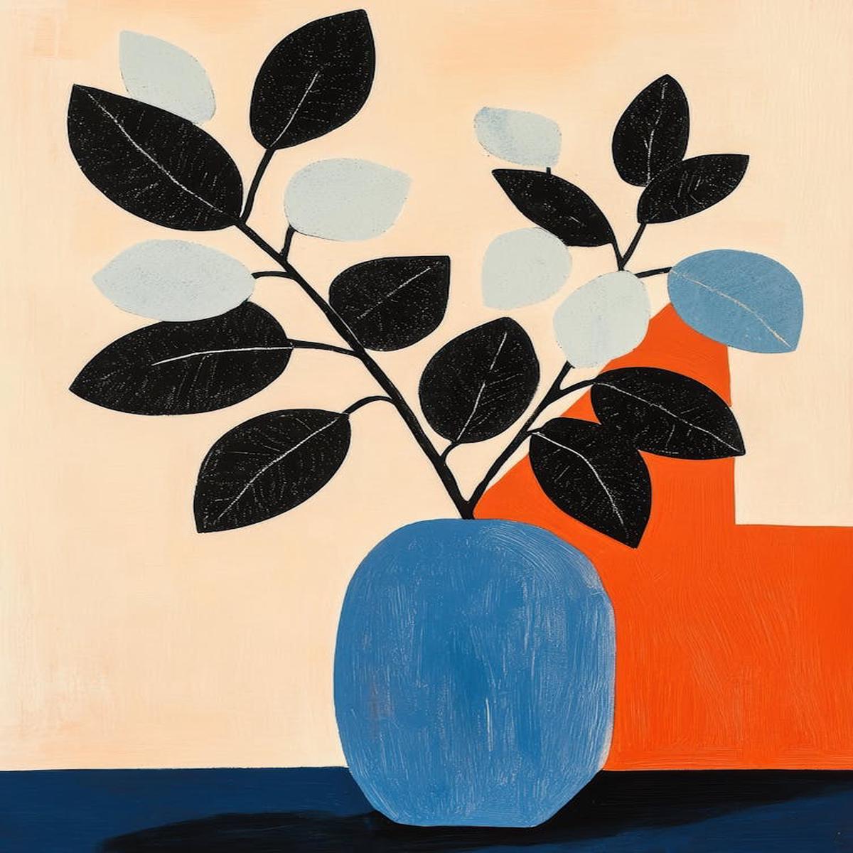'Blue Vase' 1