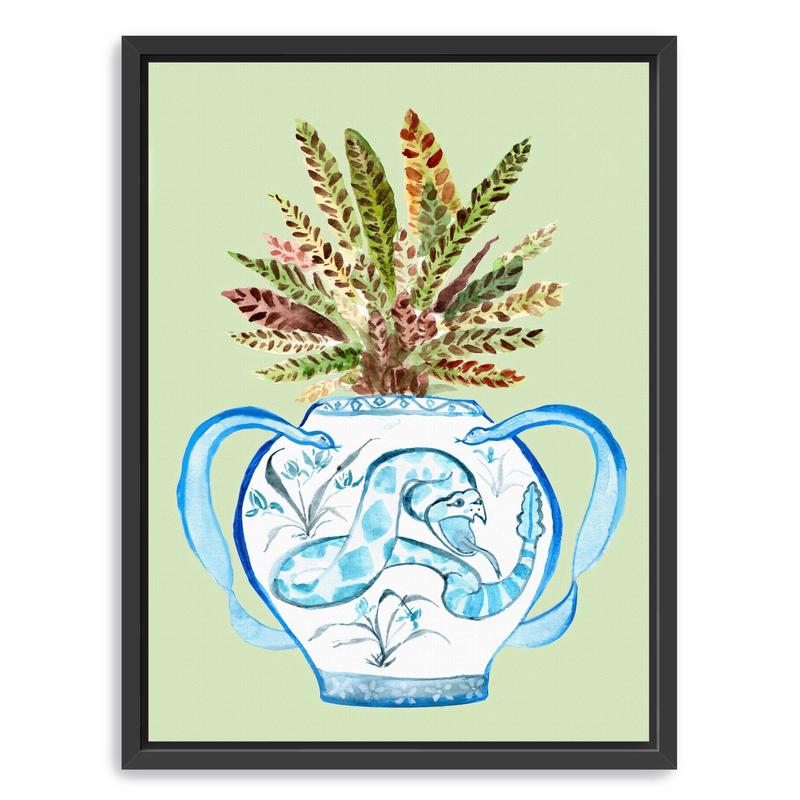 Year of the Snake Canvas Giclee
