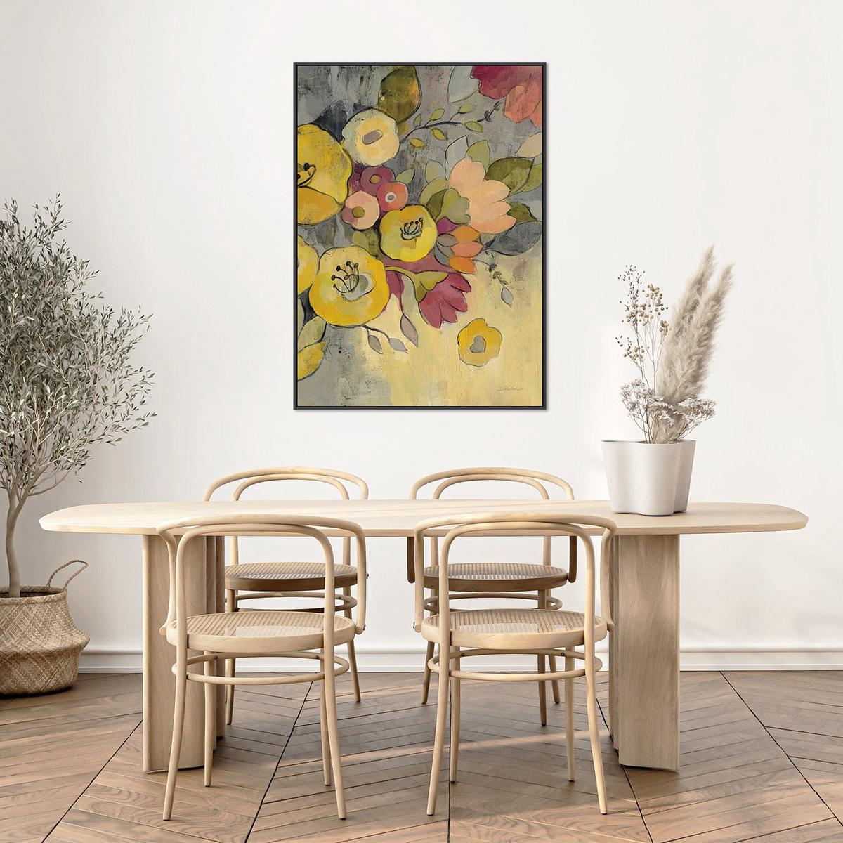 Yellow Floral, by Silvia Vassileva