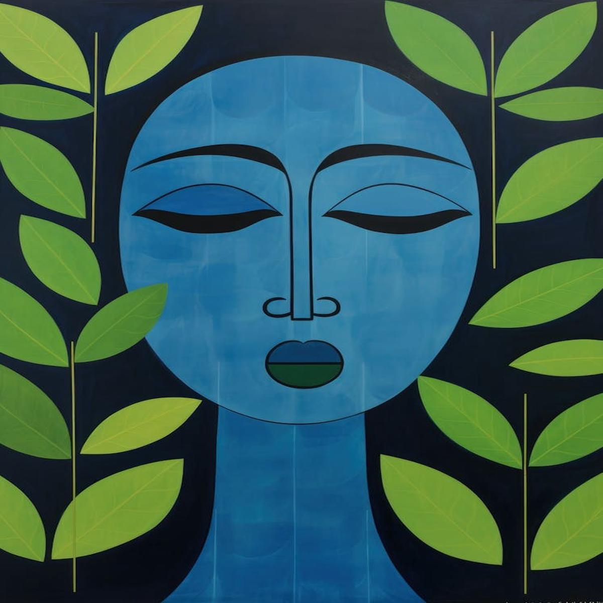 'Blue Woman'