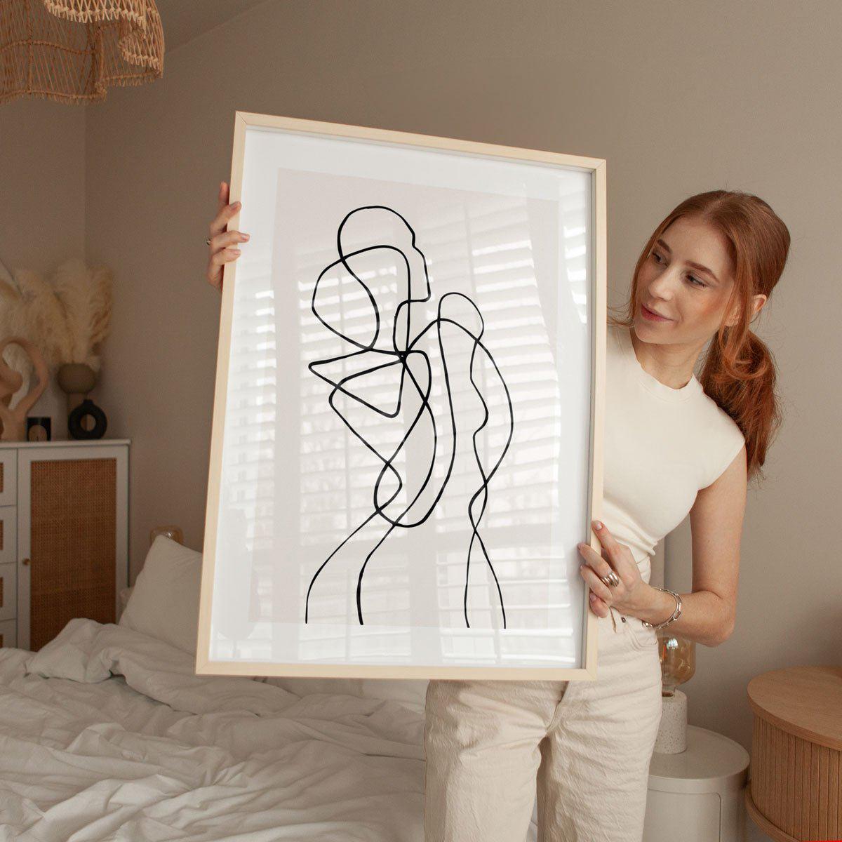 Woman in Full Body Abstract Art III