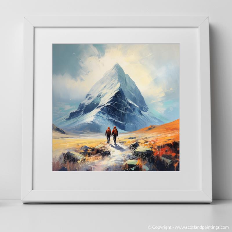 Highland Odyssey: Ascending Buachaille Summit