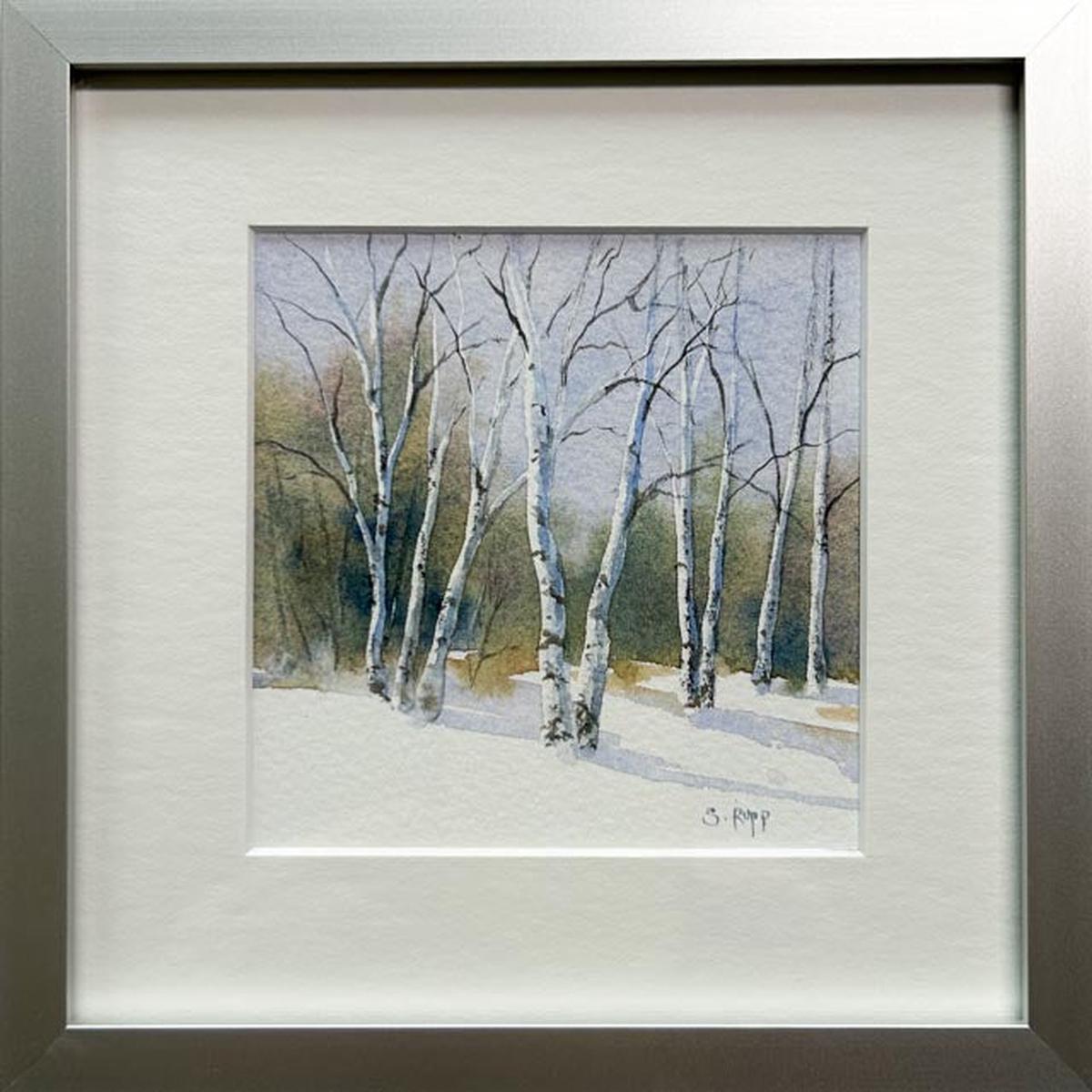 Winter Birches #6