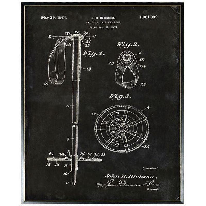 Grip & Ring - Ski Pole