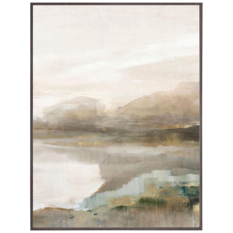 Reflections Of Nature Art with Driftwood Frame
