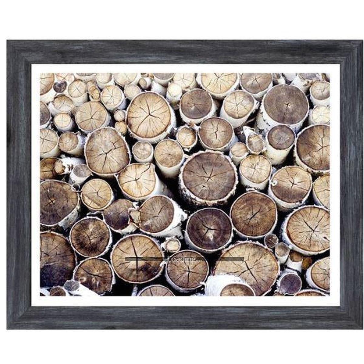 Birch Abstract III - Grey | Mini