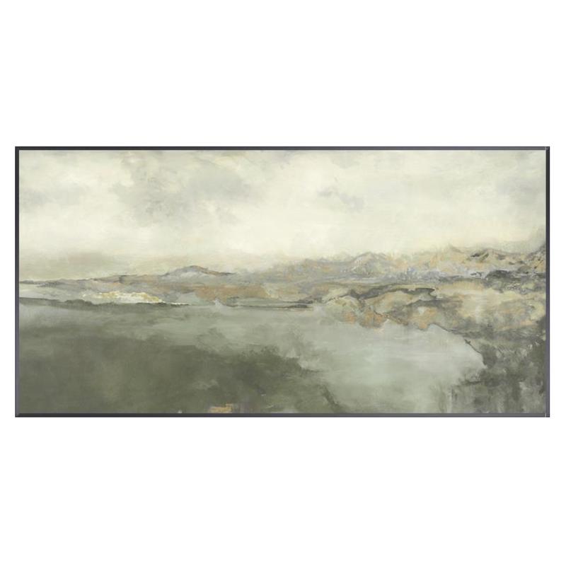 Reservoir Reprise in Verdant w/Matte Black Gallery Float