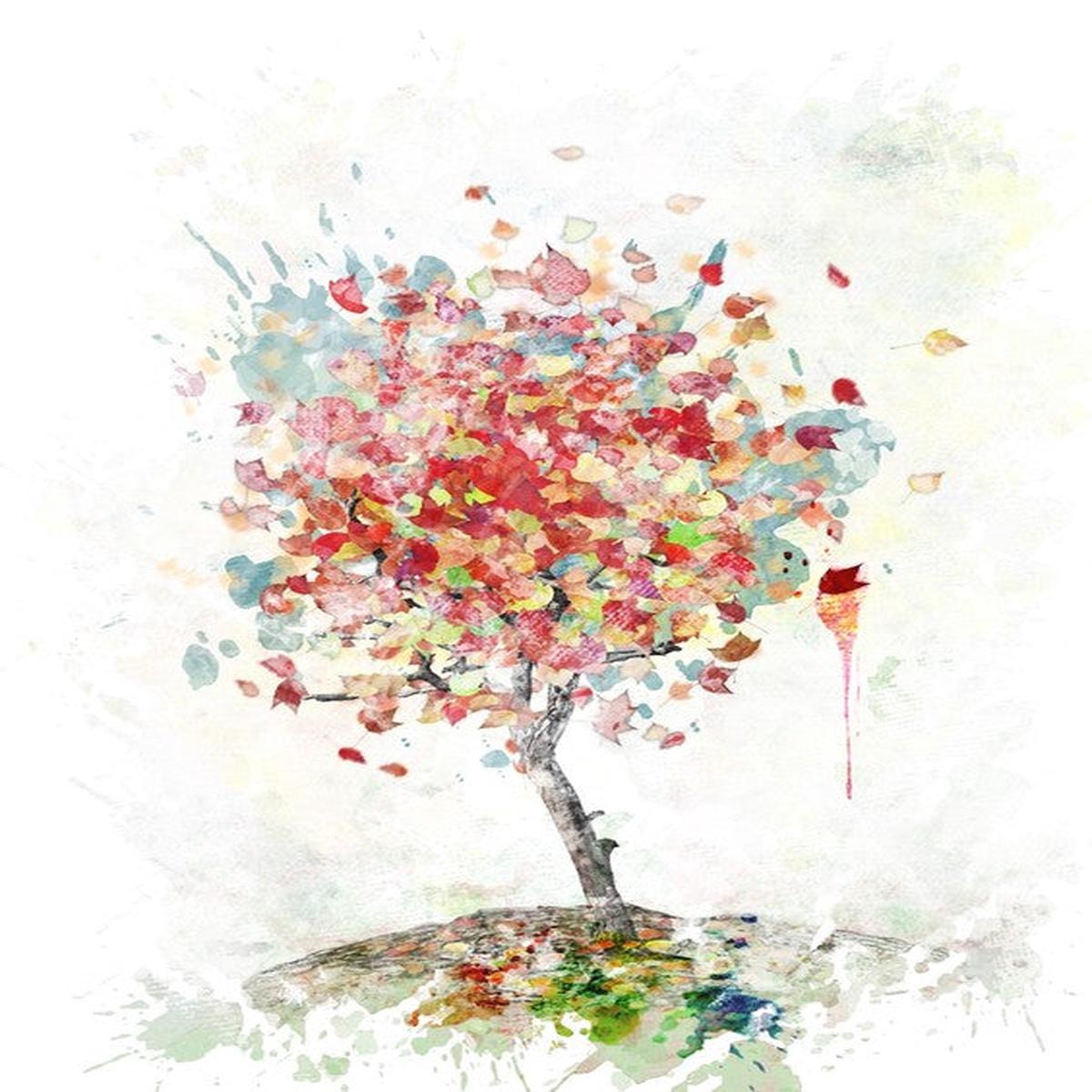 Falling leaves