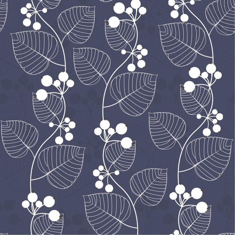 White berry leaves