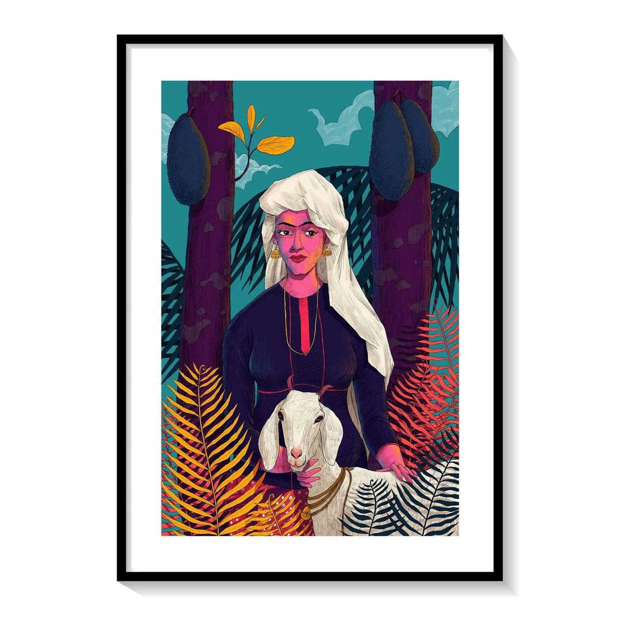 Aamina, Wall Art Prints