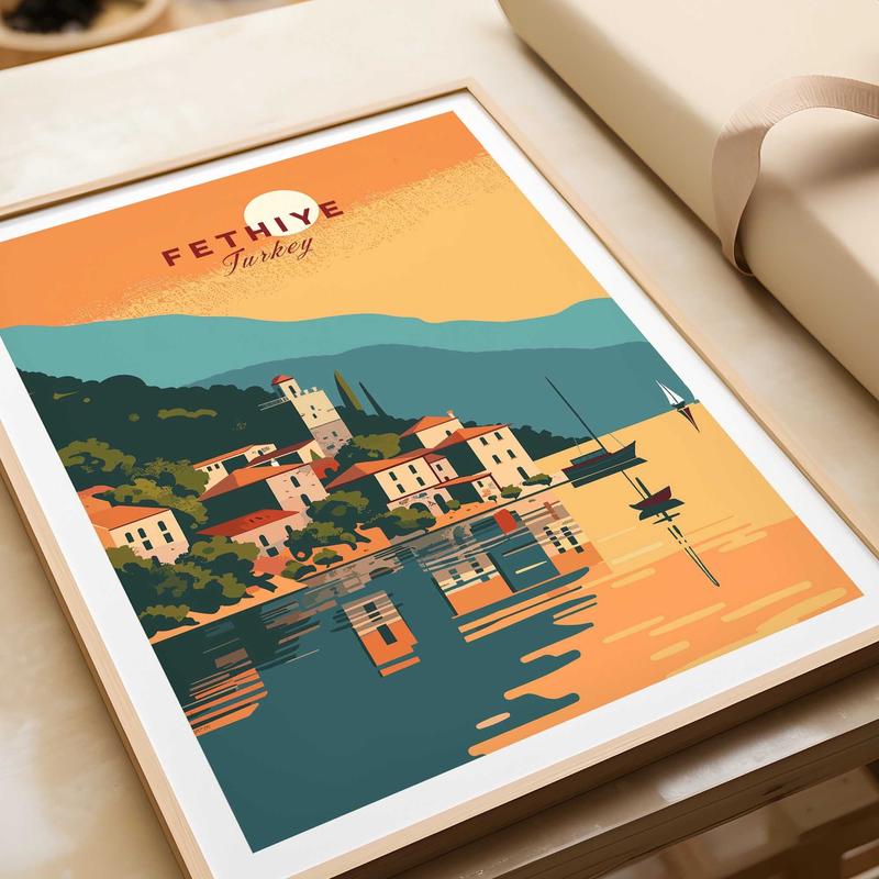 Fethiye Travel Print