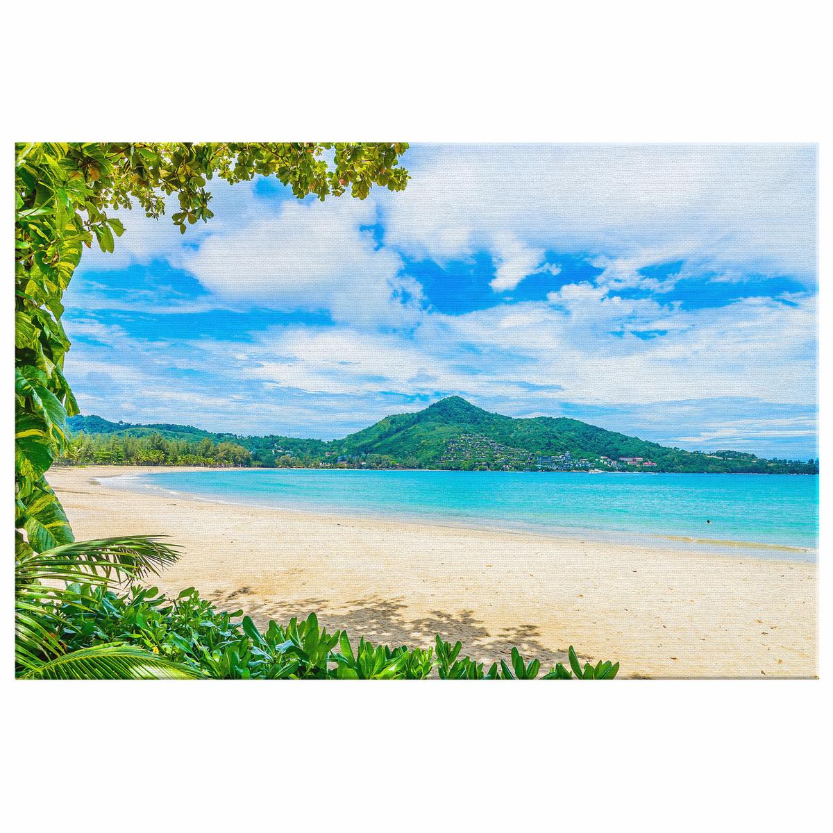 Paradise Beach Canvas Wall Art