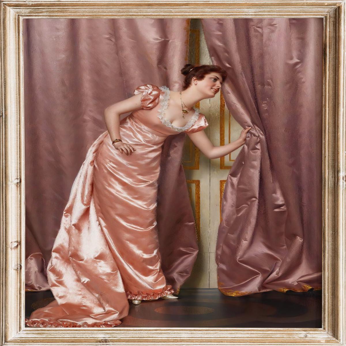 "Eavesdropping" Art Print