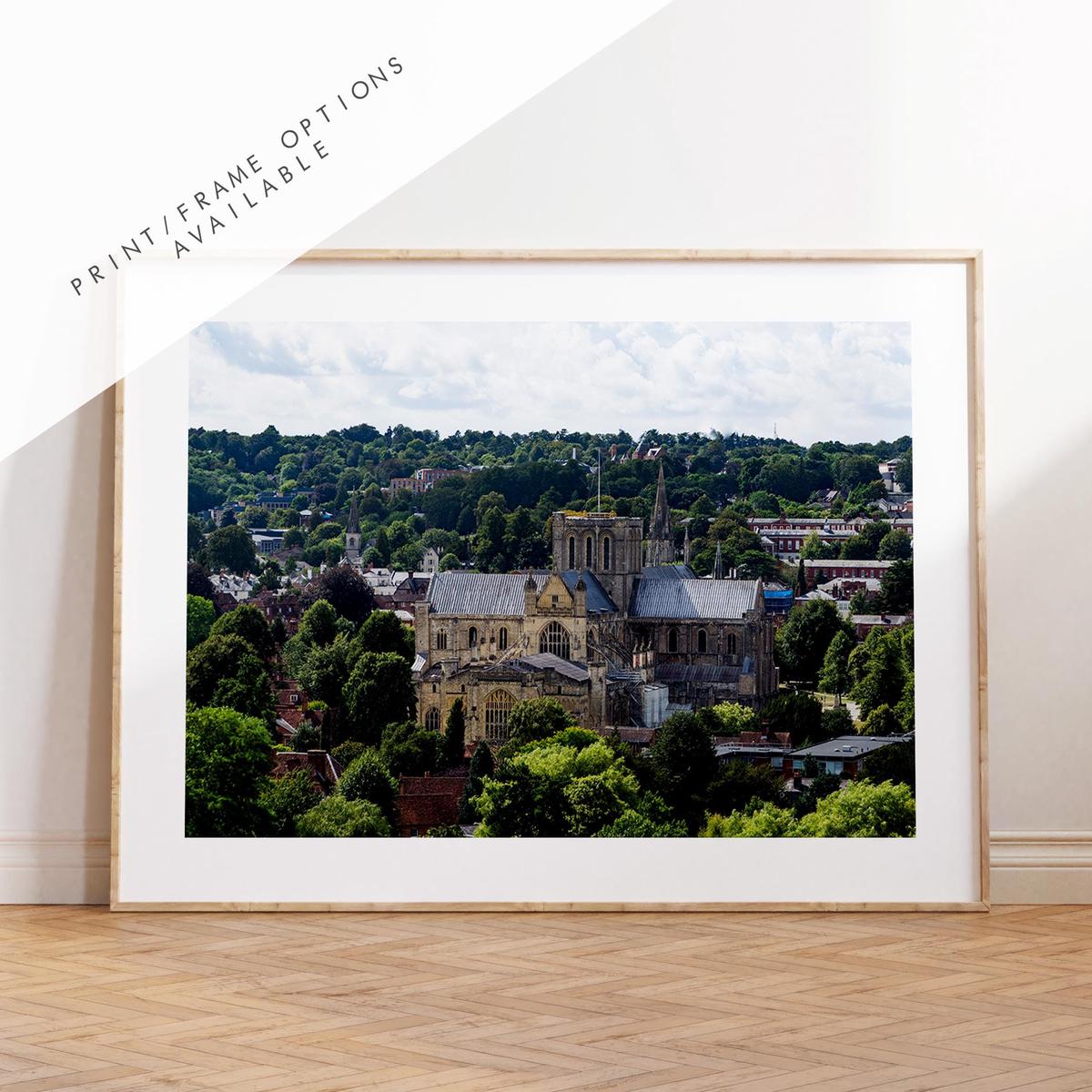 Winchester Photography Print - Hampshire Photography Prints - Wall Art -  Frame and Canvas Options - Landscape  - UK