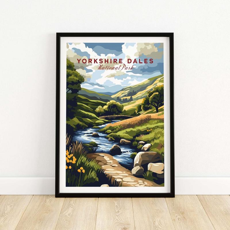 Yorkshire Dales National Park Travel Print