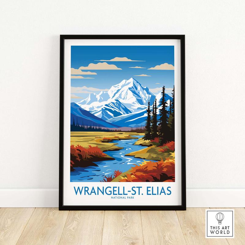 Wrangell-St. Elias National Park Wall Art