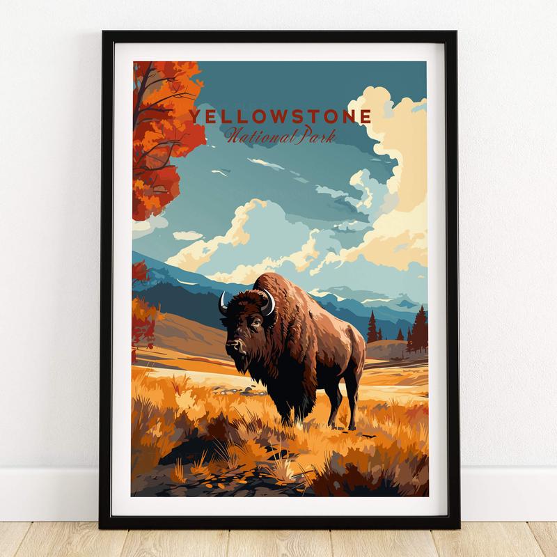 Yellowstone Print | National Park