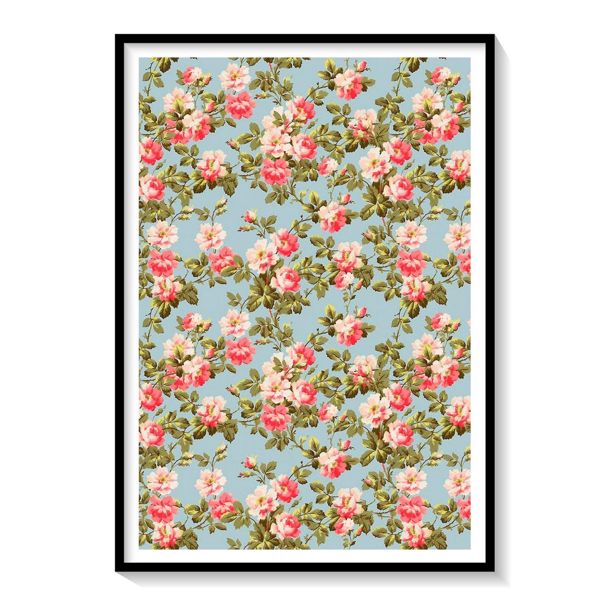 Wild rose floral, Botanical Flower Paintings