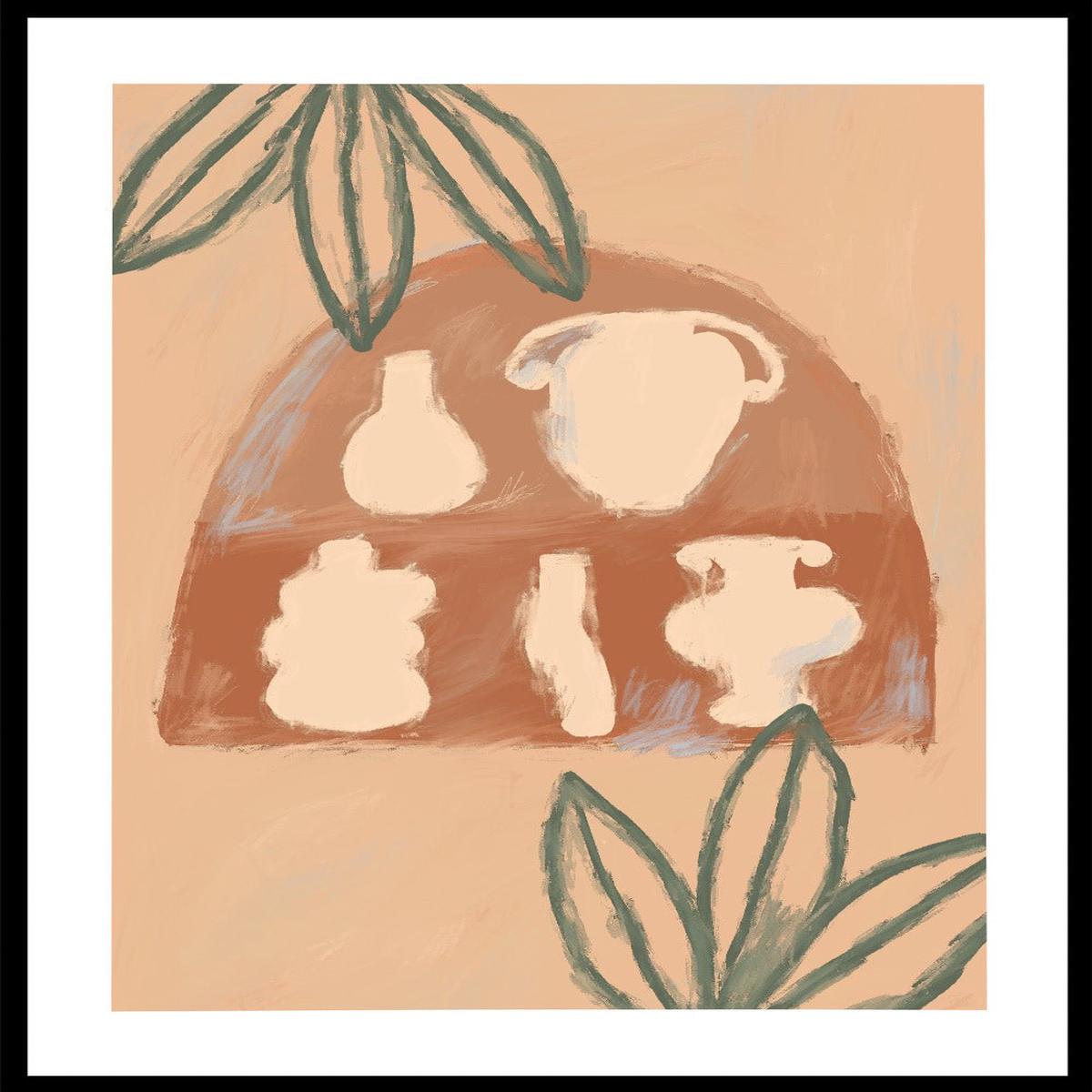 'The Shelf Edit' Aesthetic Art Print
