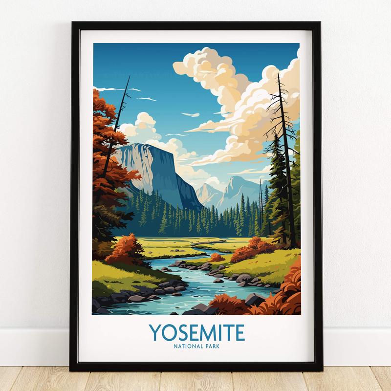 Yosemite Art Print | National Park
