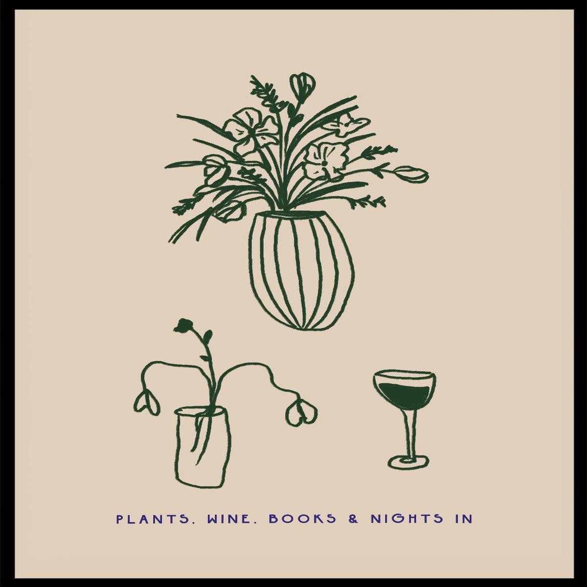 'Nights In' Aesthetic Art Print