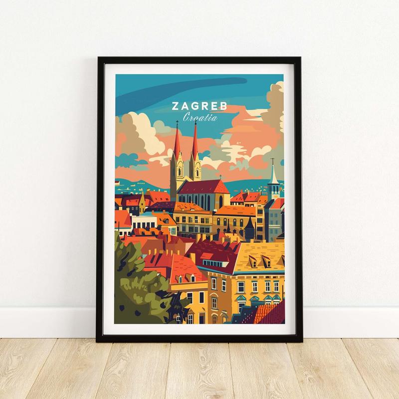 Zagreb Poster Croatia