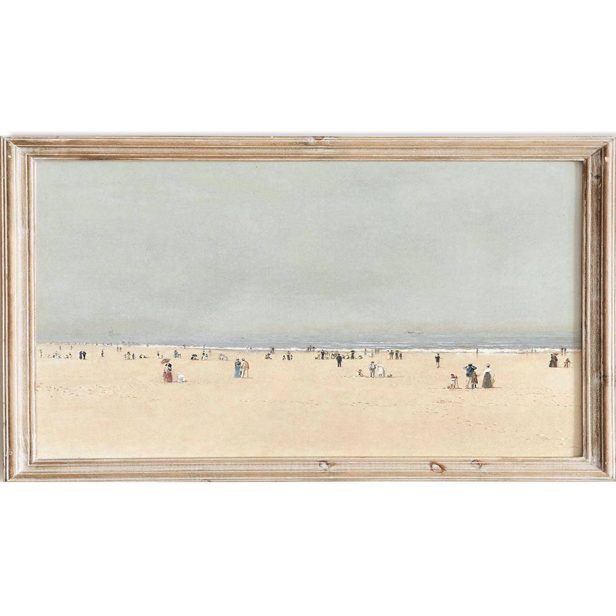 "Sand, Sea and Sky, a Summer Phantasy" Art Print