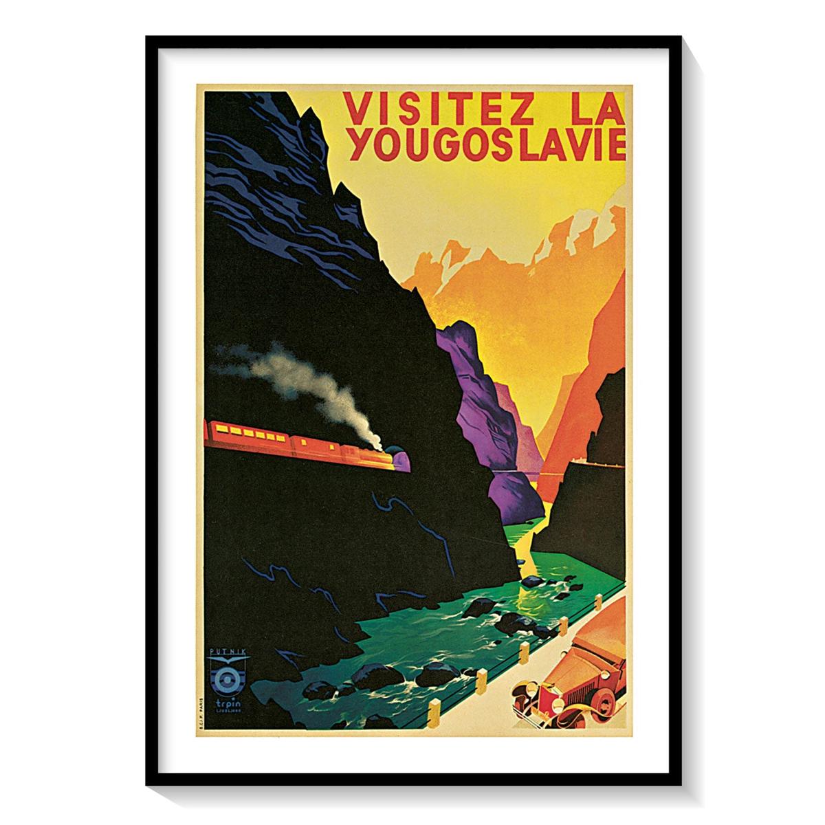 Yugoslavia Travel Poster