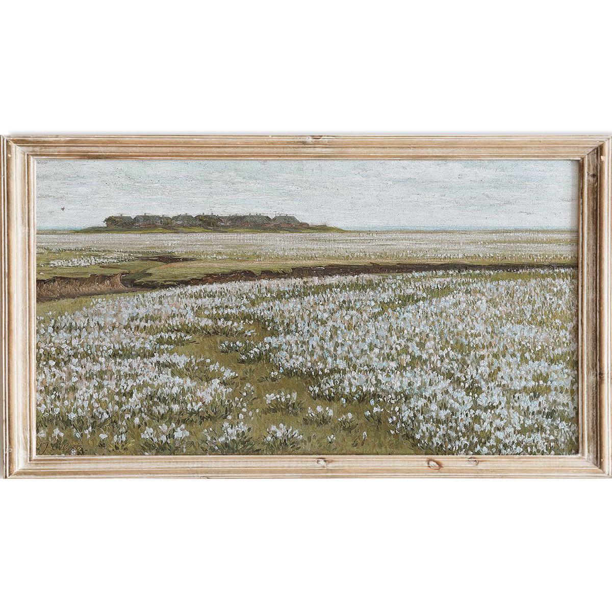 "A Vast Summer Landscape" Art Print