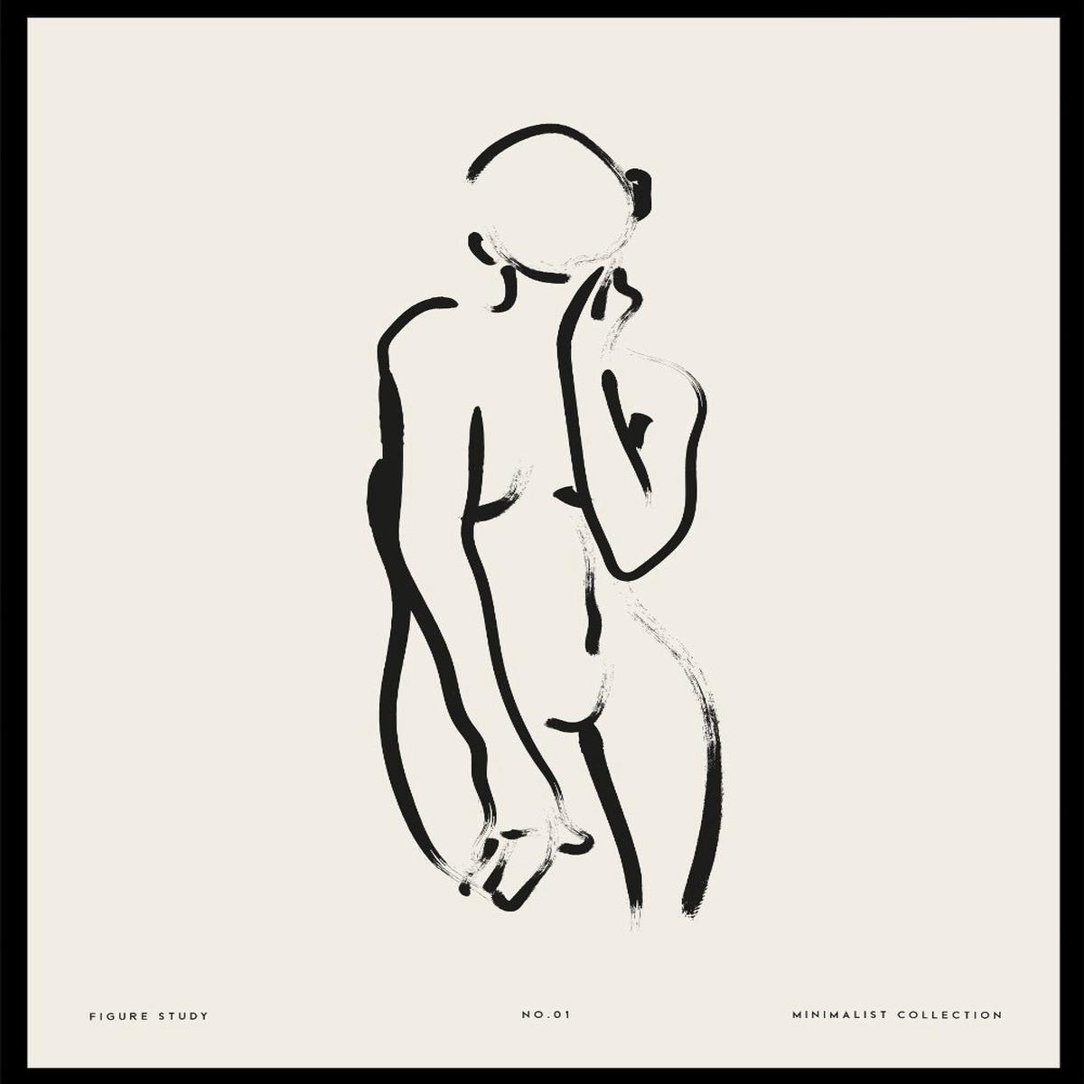 "Abstract Figure" Art Print