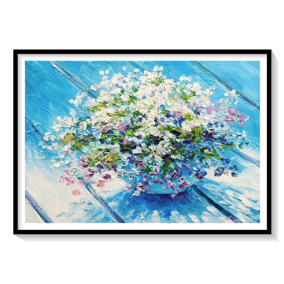 A Beautiful Bouquet of flower, Botanical Flower Paintings