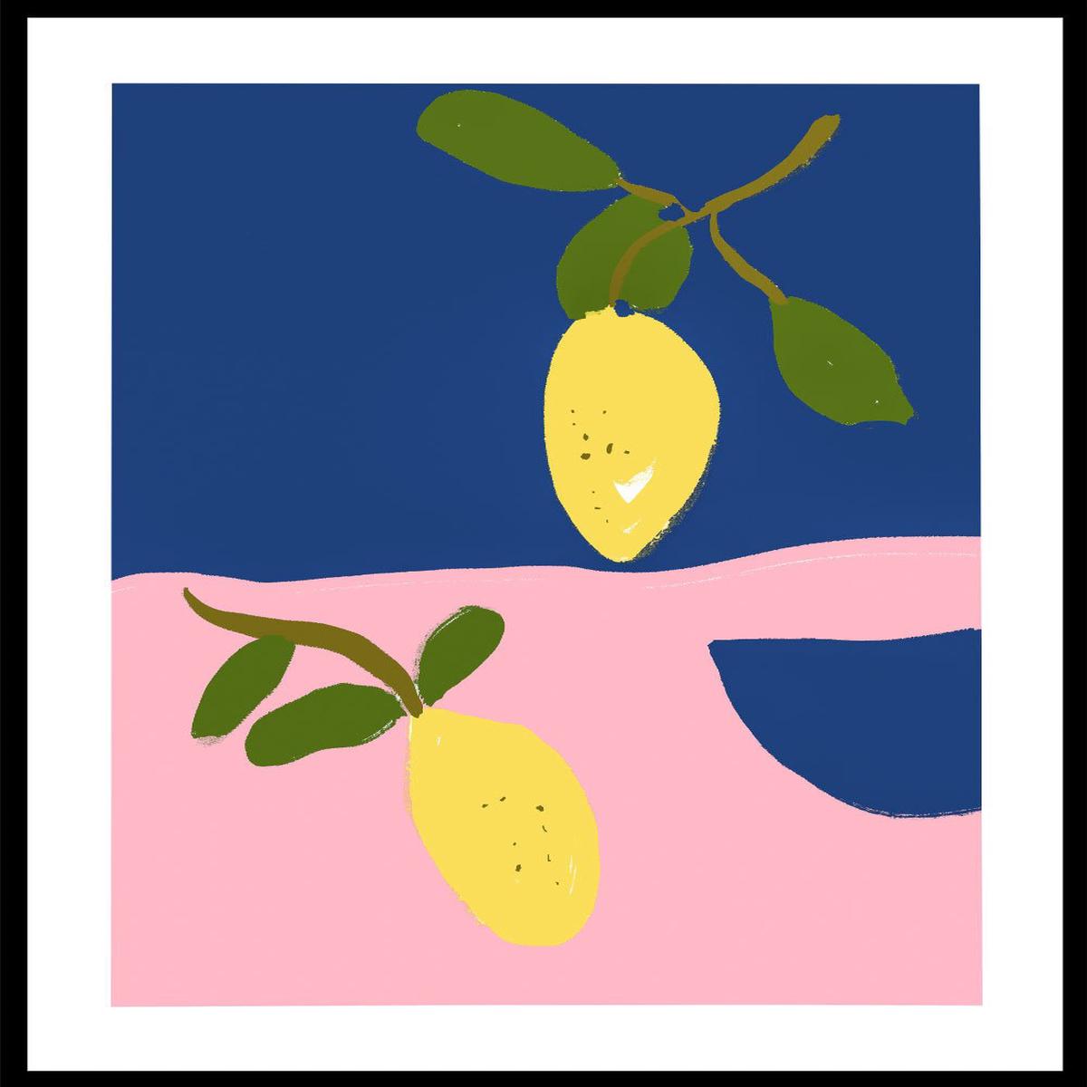 'Lemon Pop' Aesthetic Art Print
