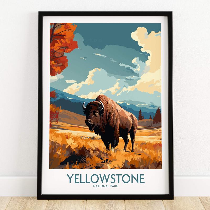 Yellowstone Poster | National Park