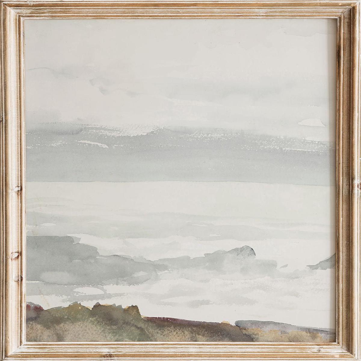 "Ocean Seen from a Cliff, Prouts Neck, Maine" Art Print