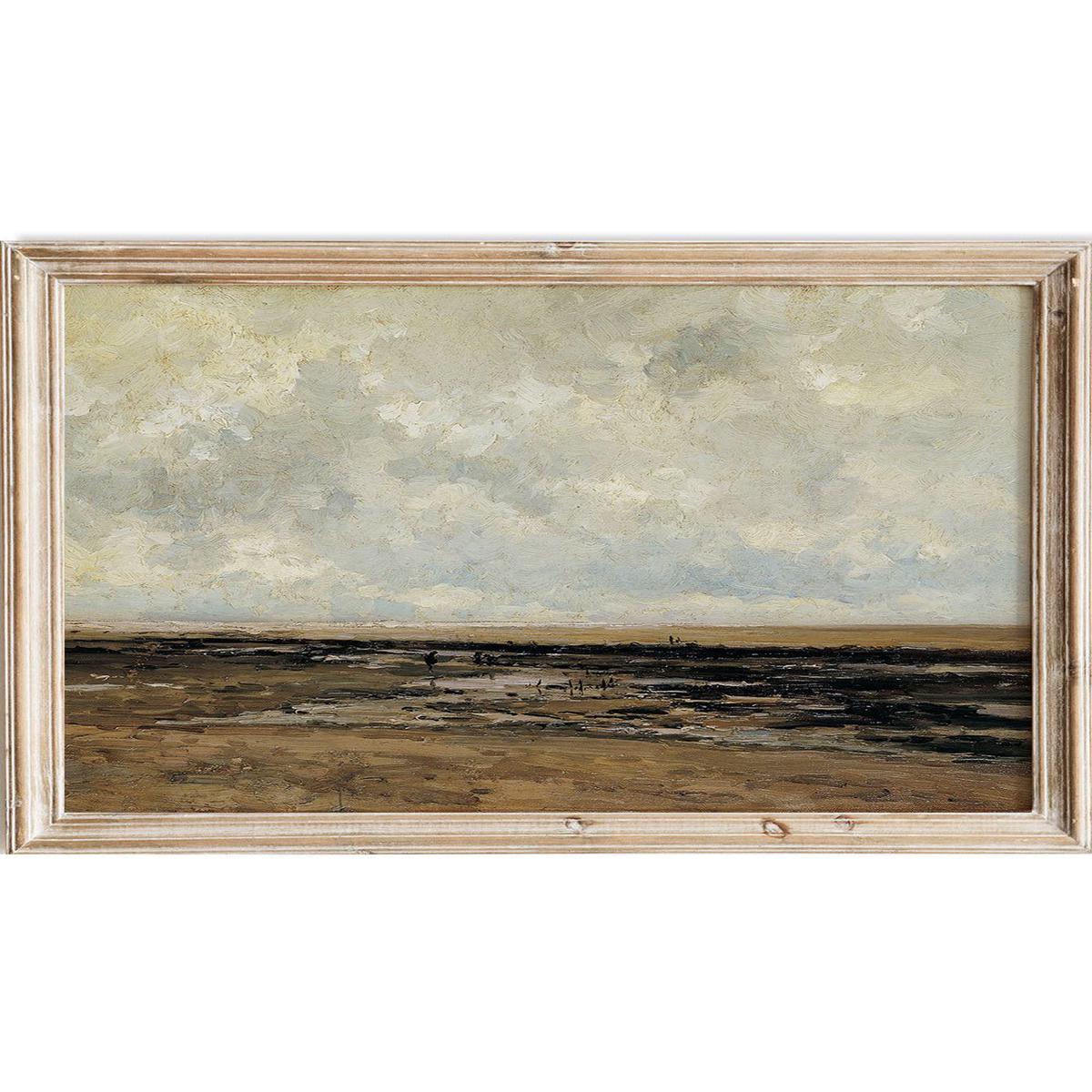 "Villerville Beach, Normandy" Art Print