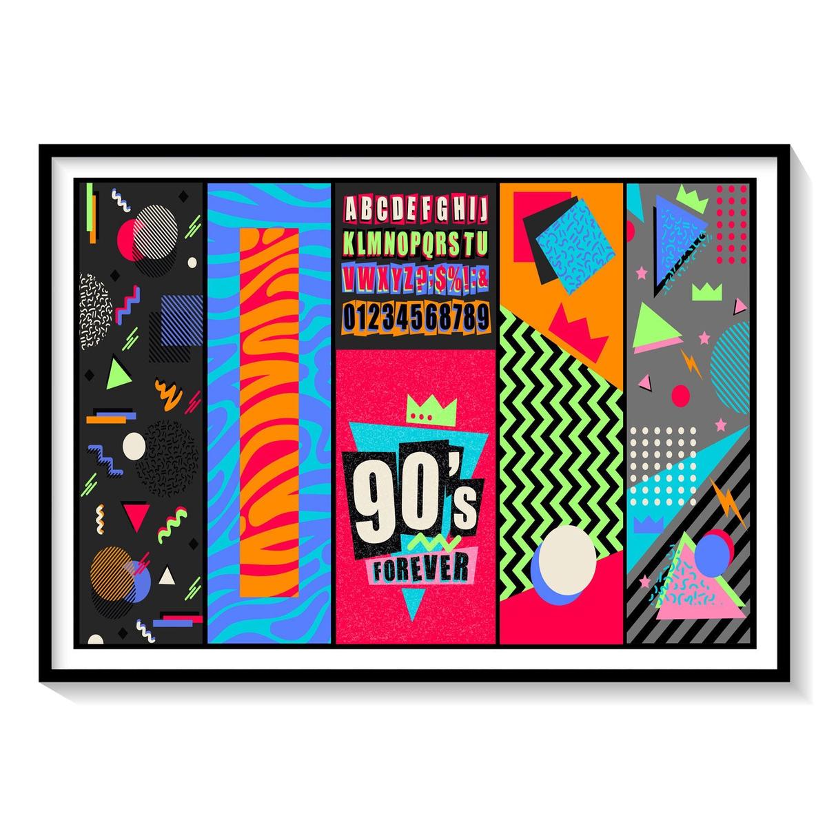90s world I Pop Art Painting