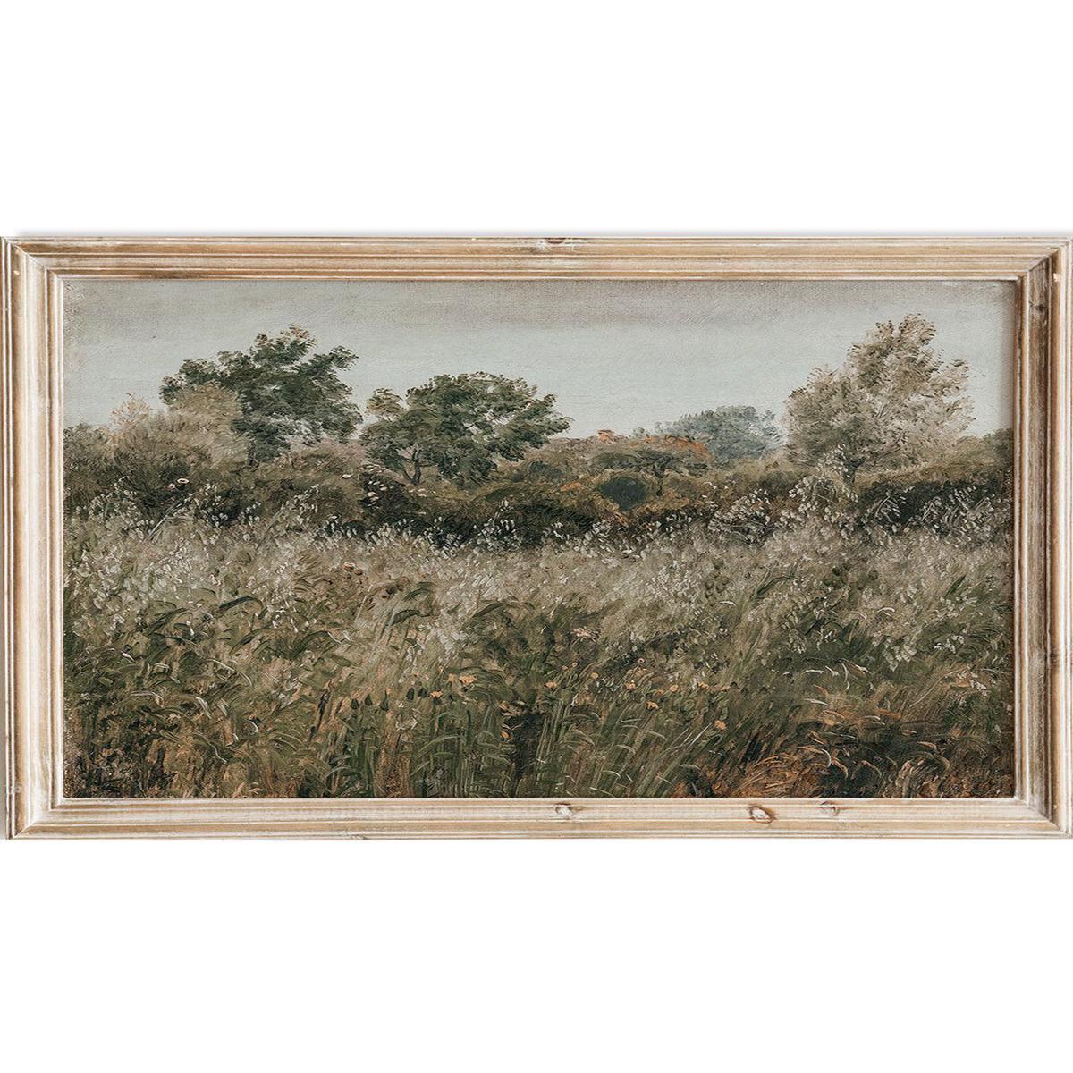 "Field of Oats near Vejby" Art Print