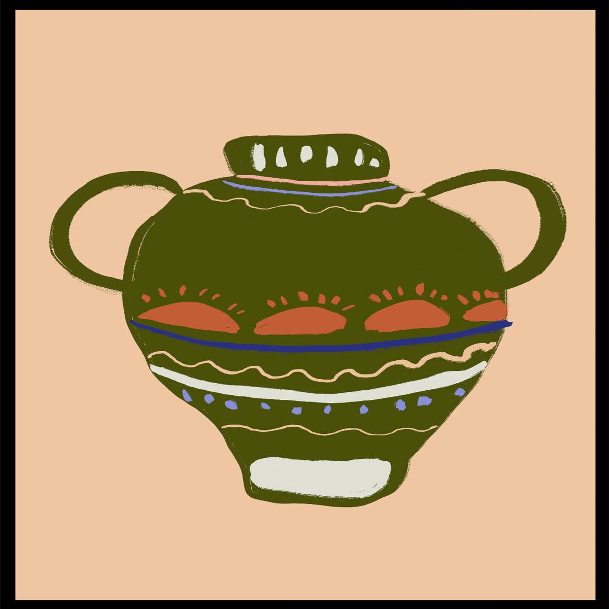 'Decorative Vessel' Aesthetic Art Print