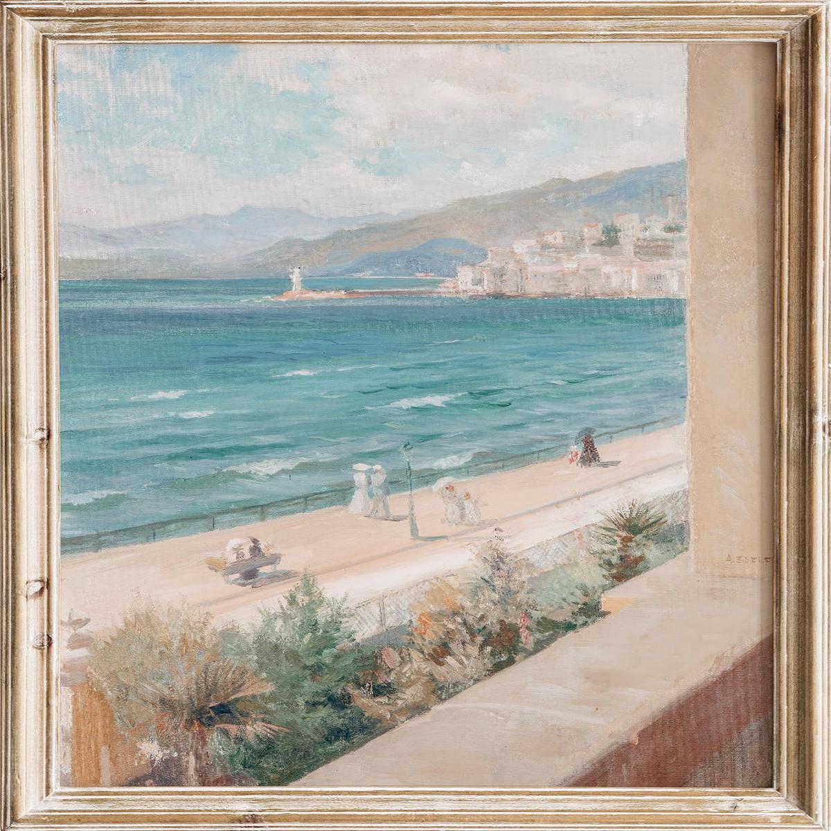 "From My Window in Cannes" Art Print