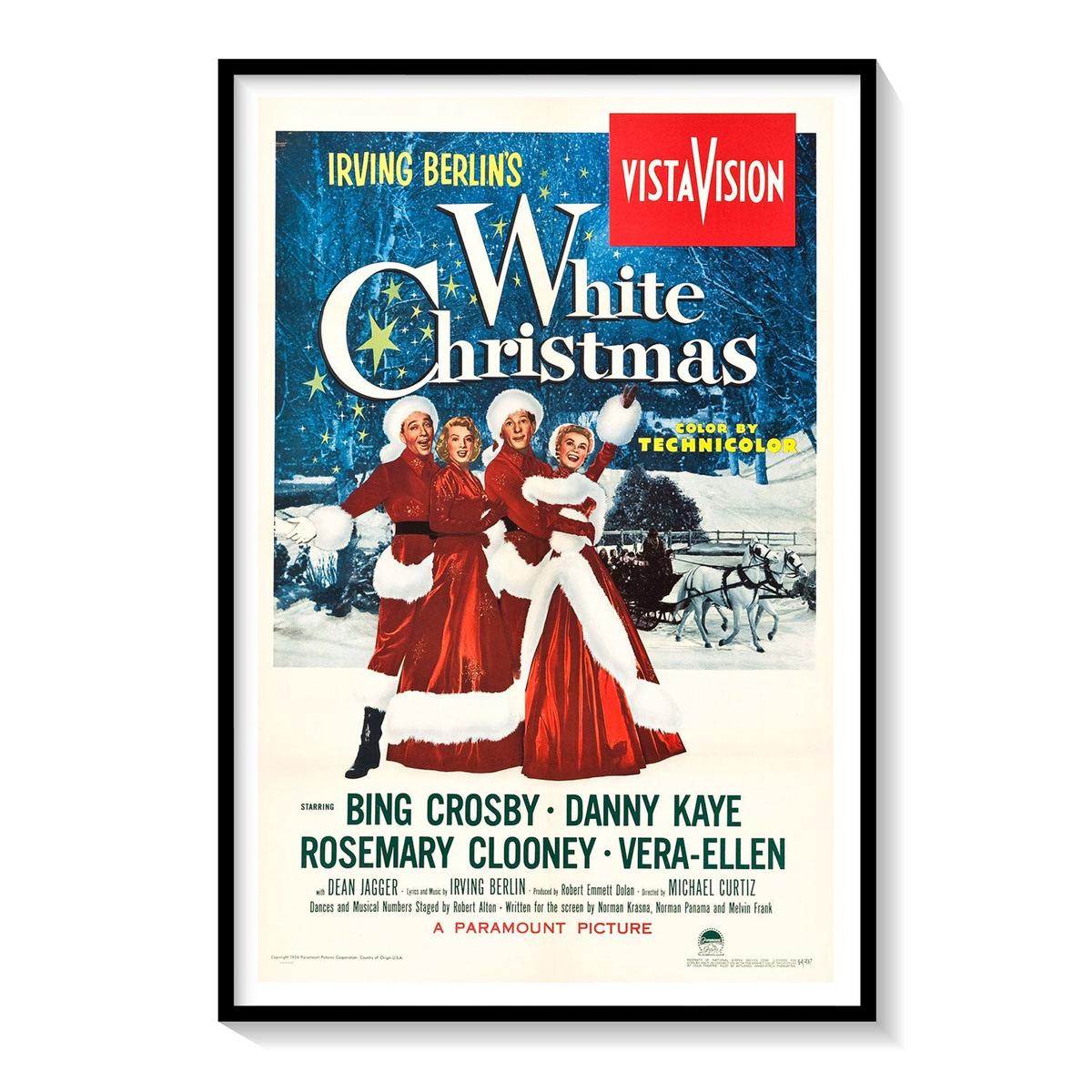 White Christmas Movie Poster