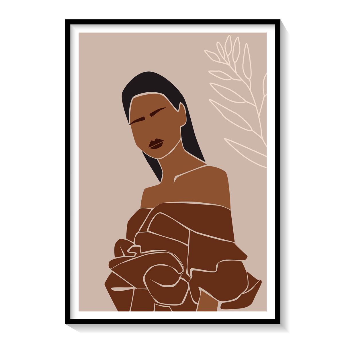 Woman Portrait IV, Fashion Poster