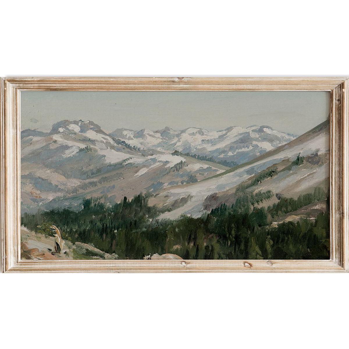 "First Snow" Art Print