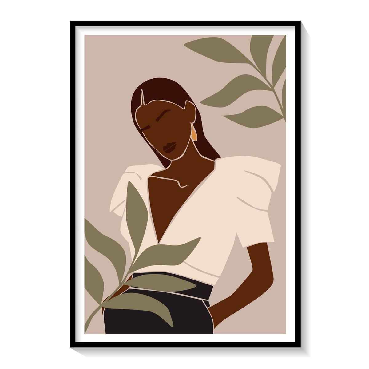 Woman Portrait I, Fashion Poster