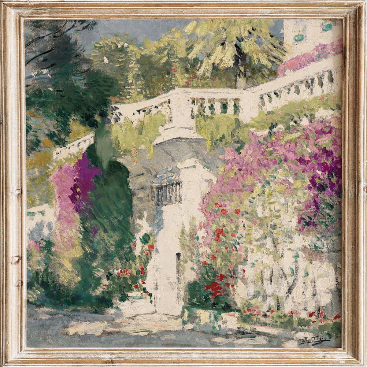"Flower Door" Art Print