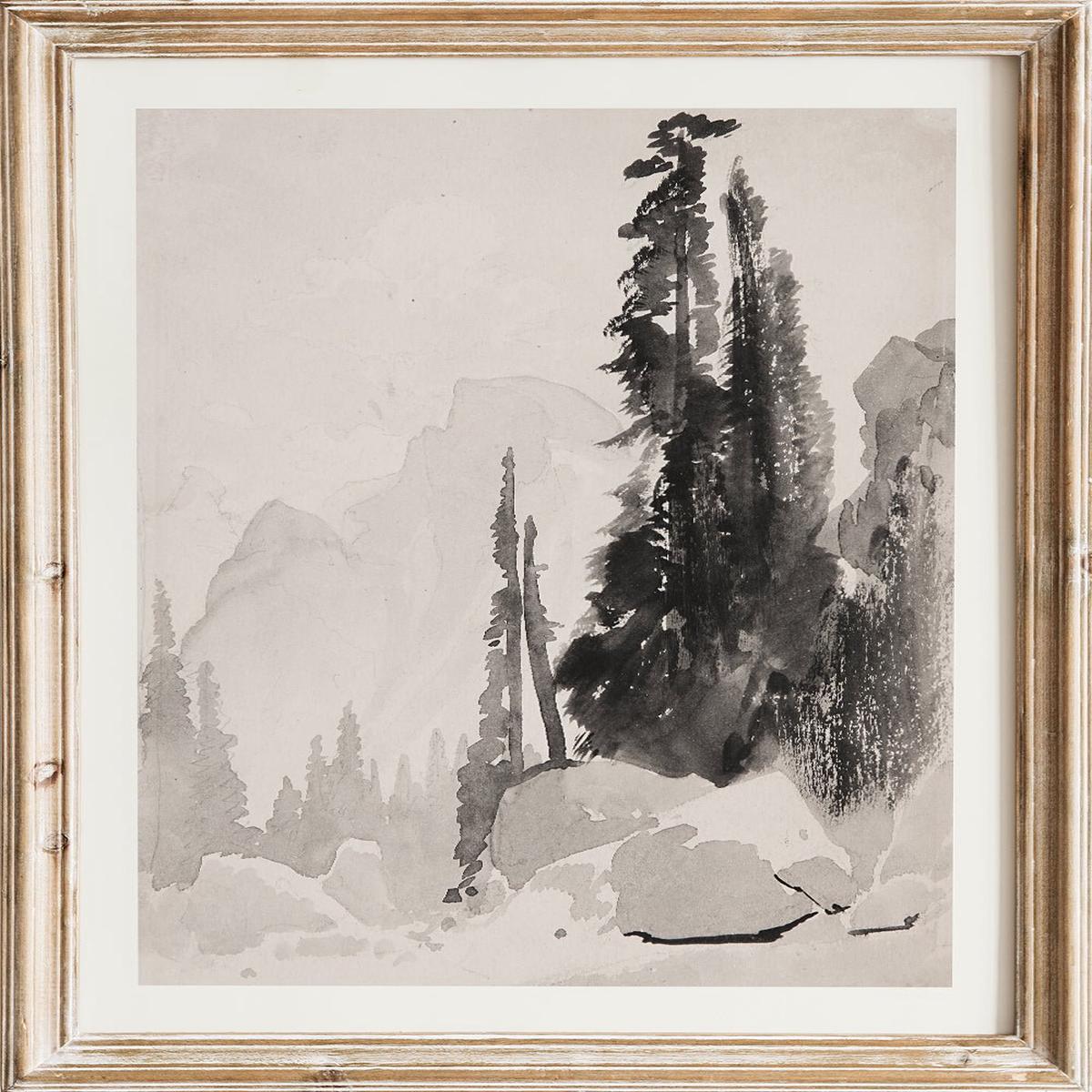 "Half Dome, Yosemite" Art Print