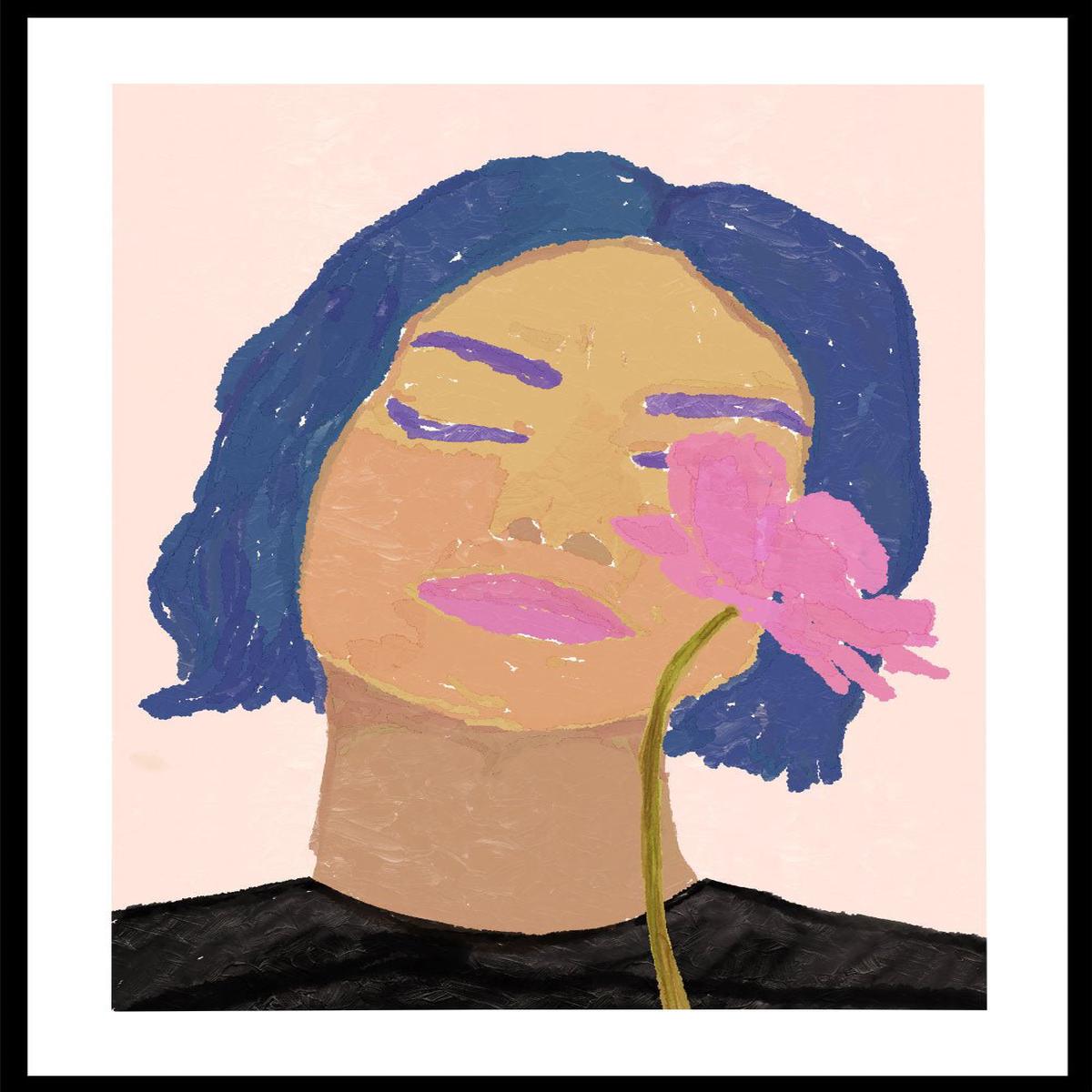 'Lost in Thought' Aesthetic Art Print