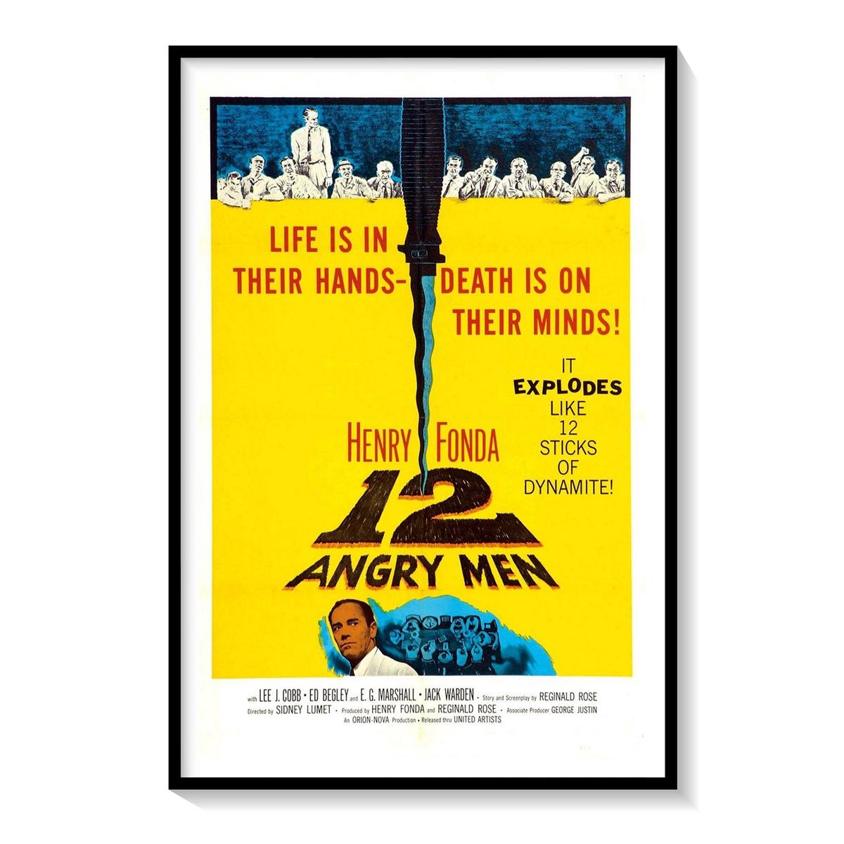 12 Angry Men Movie Poster